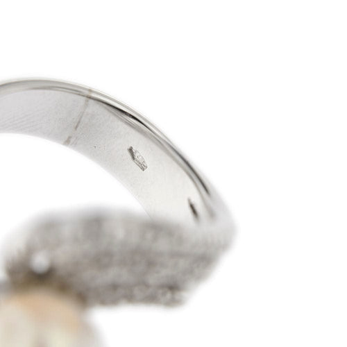 Bague 55 Bague perle et diamants 58 Facettes 19280