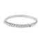 Bague 51 bague Alliance Or blanc Diamant 58 Facettes 2659054CN