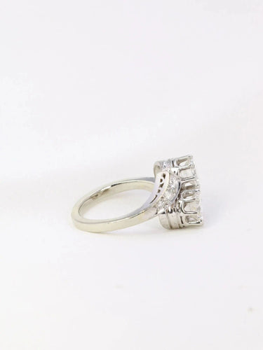 Bague Bague toi et moi vintage en or et diamants 1.6 ct 58 Facettes J4