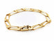 Bracelet Caplain Saint André Bracelet Maille gourmette Or jaune Saphir 58 Facettes 1552084CN