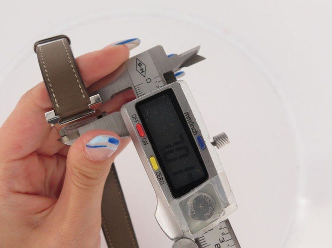 Montre montre HERMES heure h mm double hh1.210 30 mm tour quartz acier 58 Facettes 252960