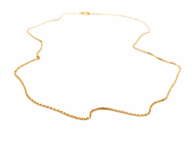 Collier Collier Maille forçat Or jaune 58 Facettes 1152846CD