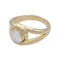 Bague 51 Bague Cartier, "Astragale", or jaune, diamant. 58 Facettes 32793