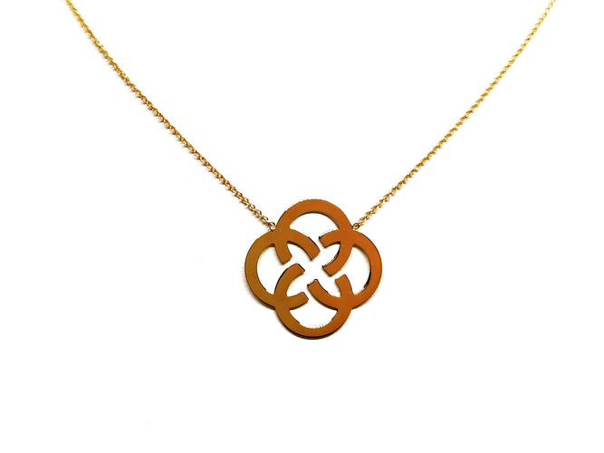 Collier Collier Chaîne + pendentif Or jaune 58 Facettes 1269134CN