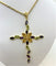 Pendentif Pendentif Croix Or Jaune , Pierres Fines 58 Facettes 20400000493/LC