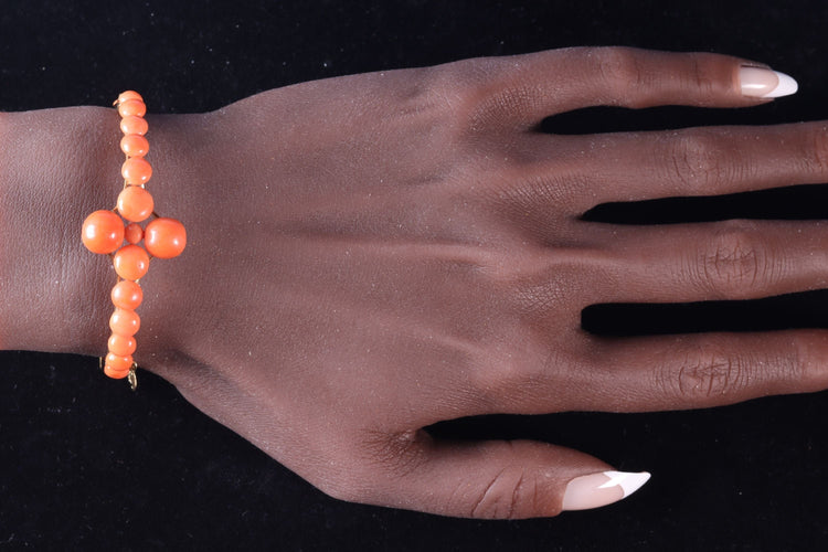 Bracelet Bracelet vintage Corail 58 Facettes 23058-0289