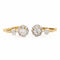 Boucles d'oreilles Boucles d'oreilles Dormeuses Or jaune Diamant 58 Facettes 2140173CN