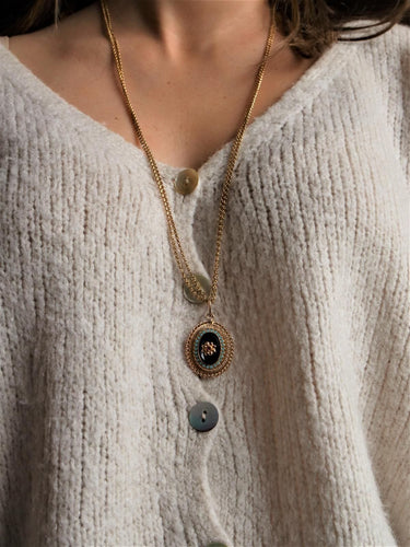 Collier Collier Sautoir Or jaune Rubis 58 Facettes 1655390CN