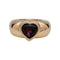 Bague 59 Bague Piaget, "Coeur", or rose, rhodolite. 58 Facettes 31256