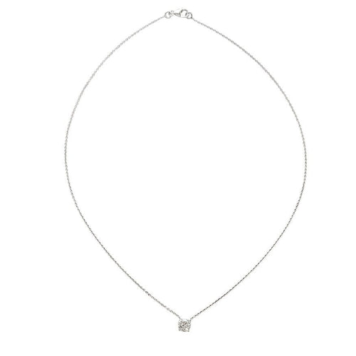 Collier Collier solitaire diamant. 58 Facettes 32032