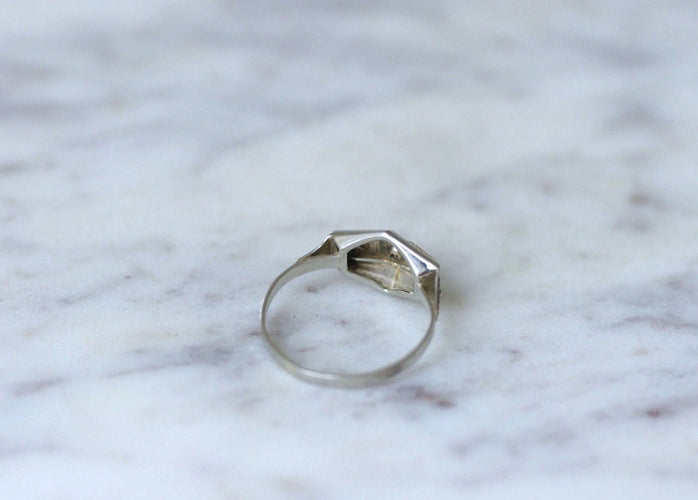 Bague Bague bandeau Art Déco diamants 58 Facettes