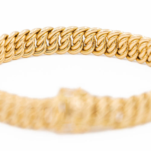 Bracelet Bracelet Maille américaine Or jaune 58 Facettes 2282955CN