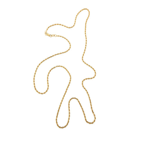 Collier Collier matinée tricoté en corde 58 Facettes 21020