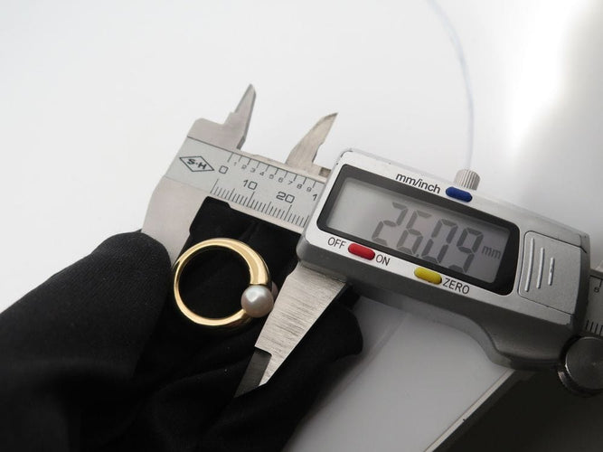 Bague 50 bague CARTIER toi et moi perles & or jaune 18k 58 Facettes 255294