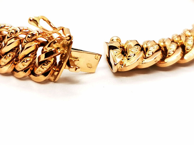 Bracelet Bracelet Maille américaine Or jaune 58 Facettes 1649441CN
