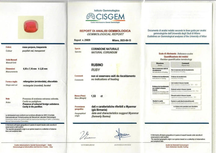 Bague 53 Bague "Toi et Moi" en diamant rubis naturel non chauffé certifié victorien 58 Facettes