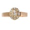 Bague 59 Bague en or rose, diamants 58 Facettes 22347-0071