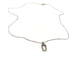 Collier Collier Or blanc Diamant 58 Facettes 1167356CD