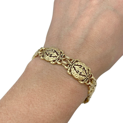 Bracelet Bracelet ancien en or jaune 58 Facettes 31203
