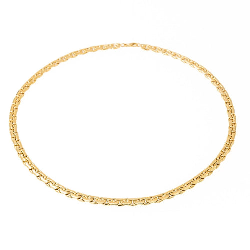 Collier Collier Maille haricot Or jaune 58 Facettes 2277589CN