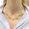 Collier Collier draperie or jaune filigrane. 58 Facettes 32059