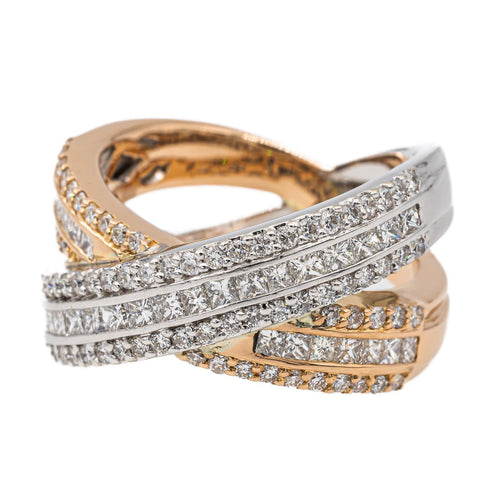 Bague 54.5 Bague Or blanc Diamant 58 Facettes 2505465CN