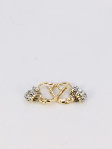 Boucles d'oreilles Boucles d’oreilles dormeuses diamants taille ancienne 58 Facettes 799