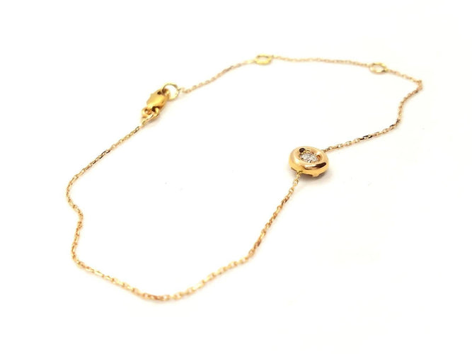 Bracelet Bracelet Or rose Diamant 58 Facettes 579306RV