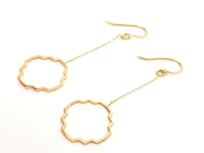 Boucles d'oreilles Boucles d'oreilles Transparence Or rose 58 Facettes 578896RV