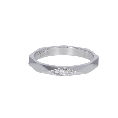 Bague 54 Bague BOUCHERON Facette Diamants en Platine 950/1000 58 Facettes 62552-58402