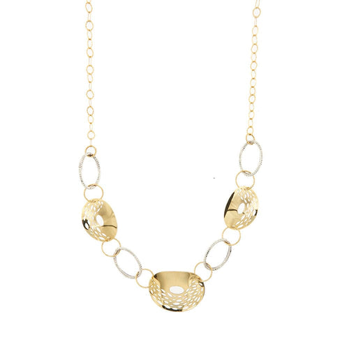 Collier Collier deux or 58 Facettes 33785