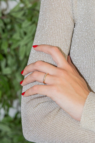 Bague 50.5 Bague Alliance Or jaune Diamant 58 Facettes 2673342CN