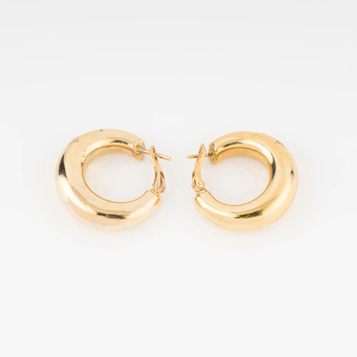 Boucles d'oreilles Maison Chaumet boucles d'oreilles sur or jaune 58 Facettes 1