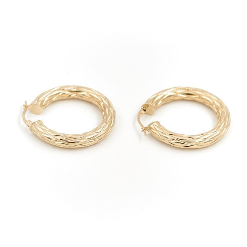 Boucles d'oreilles Boucles d'oreilles Créoles Or jaune 58 Facettes 2024145CN