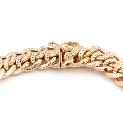 Bracelet Bracelet Maille russe Or jaune 58 Facettes 1740878CN