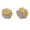 Boucles d'oreilles Boucles d'oreilles vintage Boucheron, or jaune, platine et diamants. 58 Facettes 32907