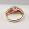 Bague Bague en or rose Diamants et tourmaline 58 Facettes 5587