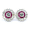 Boucles d'oreilles Boucles d'oreilles diamant rubis platine 58 Facettes D142CB1AA0A44E93A57F3964C740BA1D