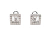 Boucles d'oreilles boucles d'oreilles CHOPARD ice cube  or blanc 18k et diamants 58 Facettes 250260