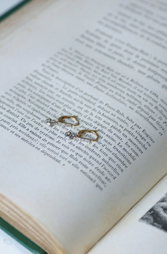 Boucles d'oreilles Dormeuses diamants pendantes 58 Facettes