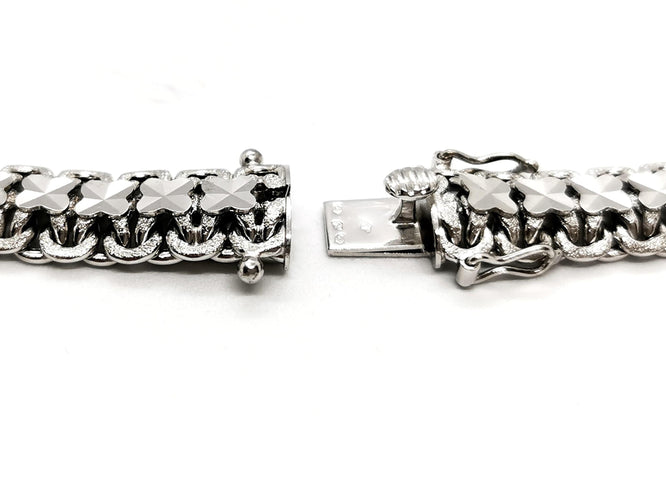 Collier Collier Or blanc 58 Facettes 1763144CN