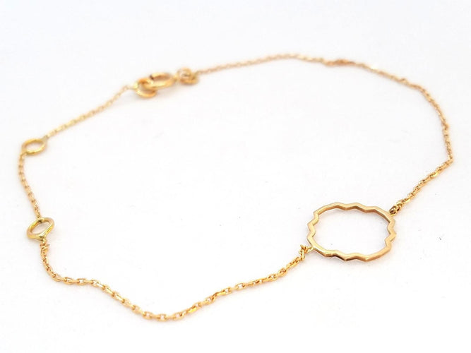 Bracelet Bracelet Transparence Or rose 58 Facettes 578933RV