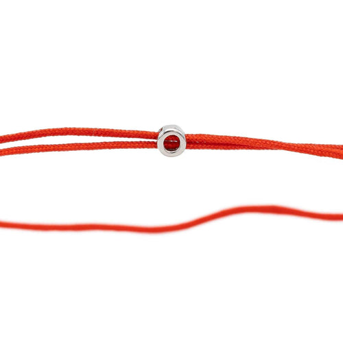 Bracelet Bracelet Cordon Or blanc Diamant 58 Facettes 2414558CN