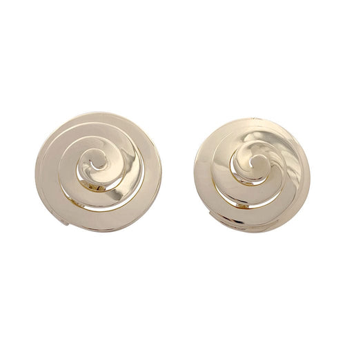 Boucles d'oreilles Clips d'oreille Bulgari vintage, or jaune. 58 Facettes 33259