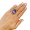 Bague 53 Bague en or et argent début du XX eme siècle, améthyste et diamants. 58 Facettes 31774