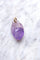 Pendentif Pendentif fruit améthyste sculptée et or 58 Facettes