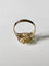 Bague 59 Bague Or Jaune ajourée Diamants 58 Facettes