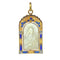 Pendentif Médaille Nacre diamants émail plique-a-jour 58 Facettes 23191-0417
