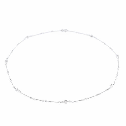 Collier Collier Or blanc 58 Facettes 2360825CN