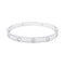 Bracelet Bracelet Cartier, "Love", or blanc et diamants. 58 Facettes 32615